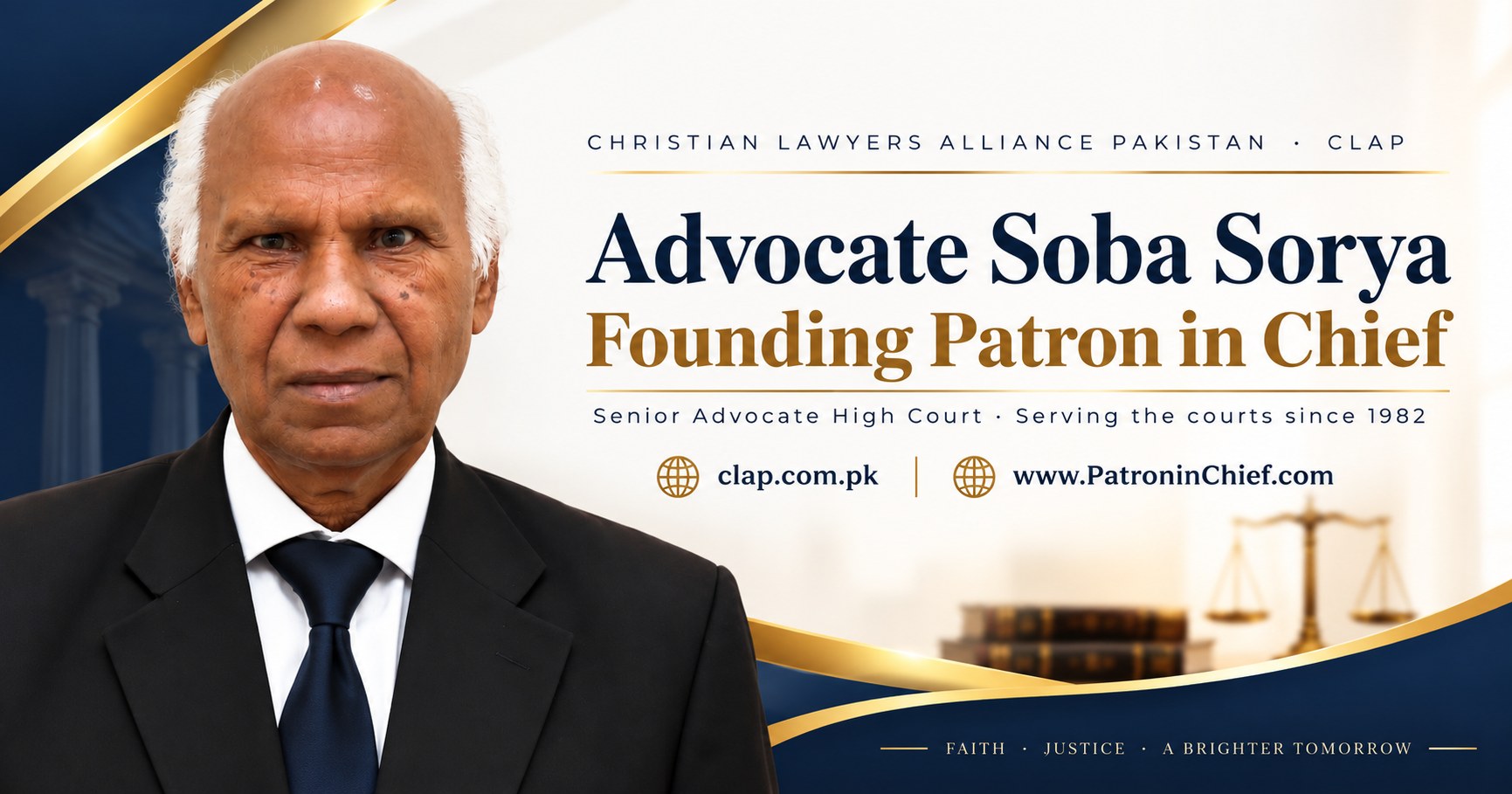 Founding Patron in Chief Advocate Soba Sorya